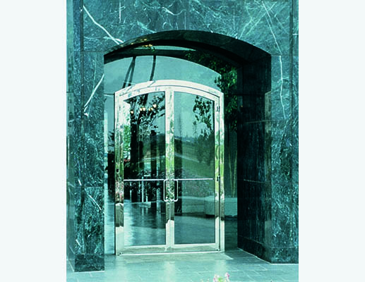 Commercial Mirror Stainless Steel Door by DAWSON