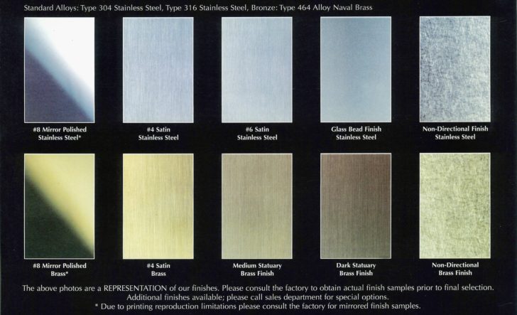 metal finishing samples sheet metal finishing samples sheet by DAWSON