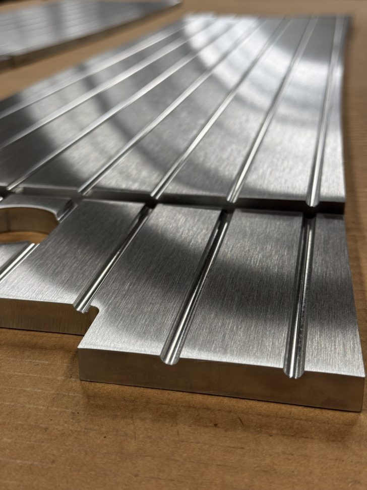 DAWSON Custom Satin Quarter Inch Stainless Threshold