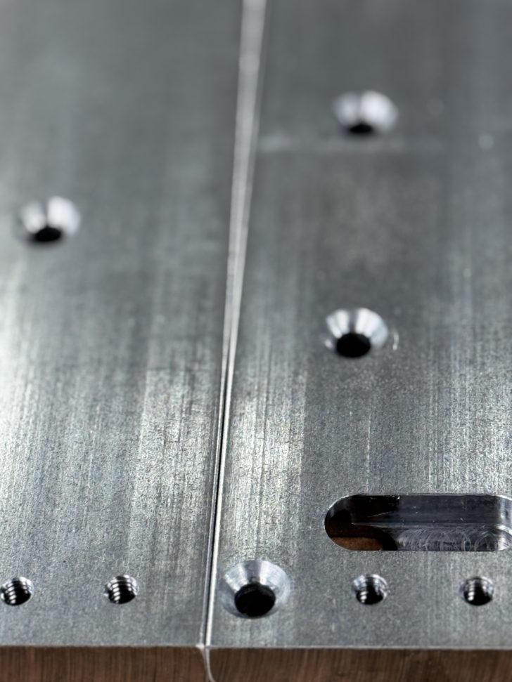 quarter inch cut and milled stainless steel by DAWSON