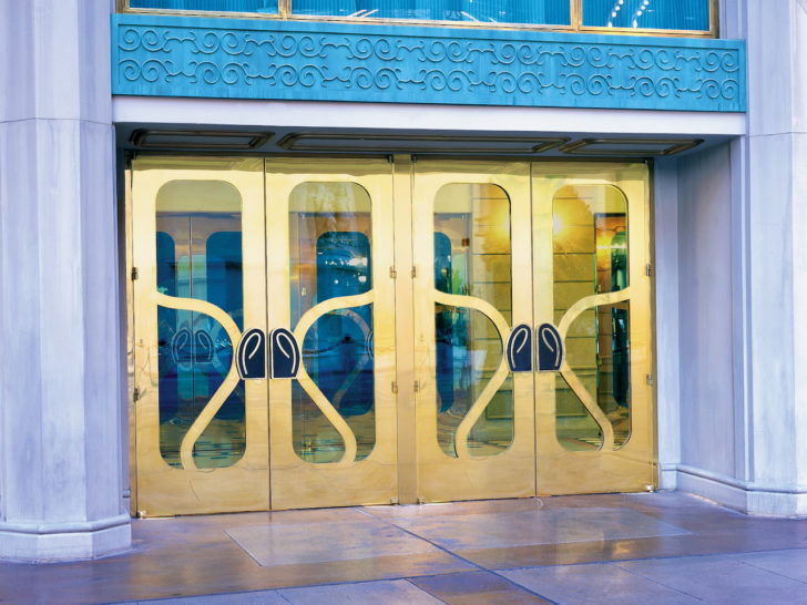 DAWSON Aluminum Series with custom laser cut brass cladding