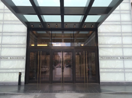 Dawson doors at Presidential Ballroom at Trump Hotel DC